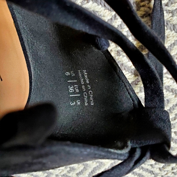 Call It Spring Black Strap Flat - Picture 5 of 6